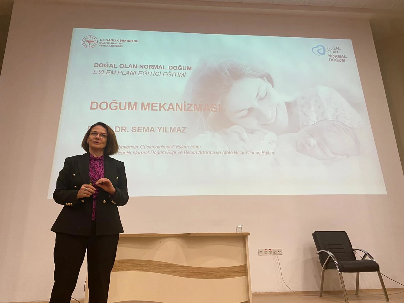 Doğal Olan Normal Doğum- Ebelerlik Normal Doğum Bilgi ve Beceri Arttırma ve Afete Hazır Olunuş Eğitimi